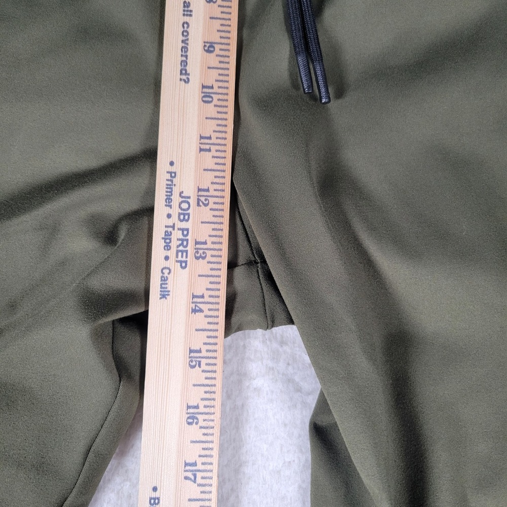 Old Navy Jogger Pants Mens 36 Olive Green Tapered Zipper Pockets Athleisure‎ - Picture 3 of 13